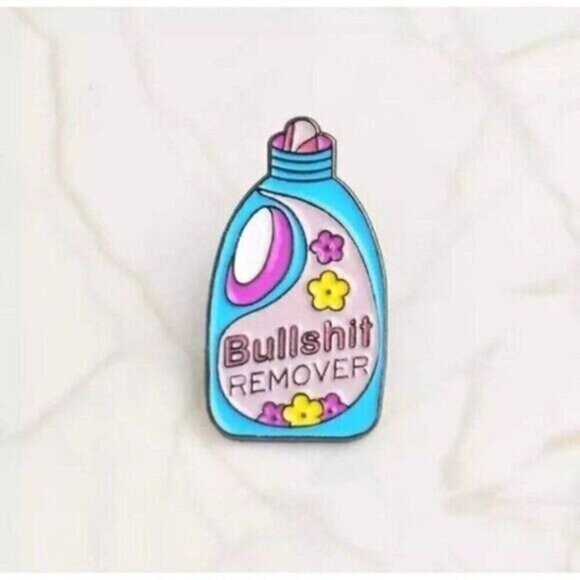 3/20 BS Remover Enamel Pin - Picture 1 of 1